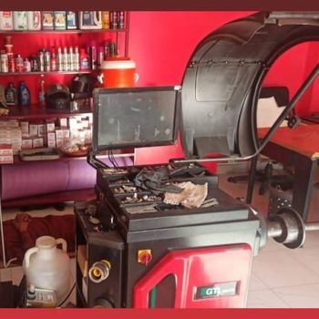 Inside view of car 4 tune shop